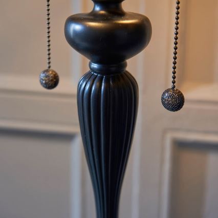 Endon 63972 - Gulvlampe Tiffany BROOKLYN 2xE27/60W/230V Ø 50 cm