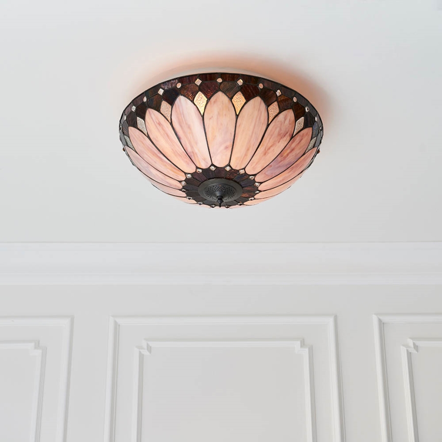 Endon 63973 - Loftlampe BROOKLYN 2xE14/60W/230V diameter 50 cm