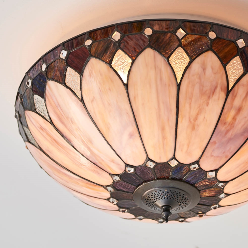 Endon 63973 - Loftlampe BROOKLYN 2xE14/60W/230V diameter 50 cm