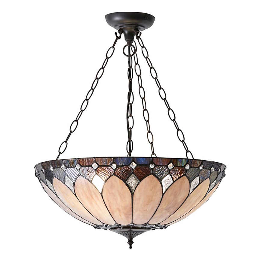 Endon 63976 - Brooklyn pendellampe 3xE27/60W/230V Ø 50 cm