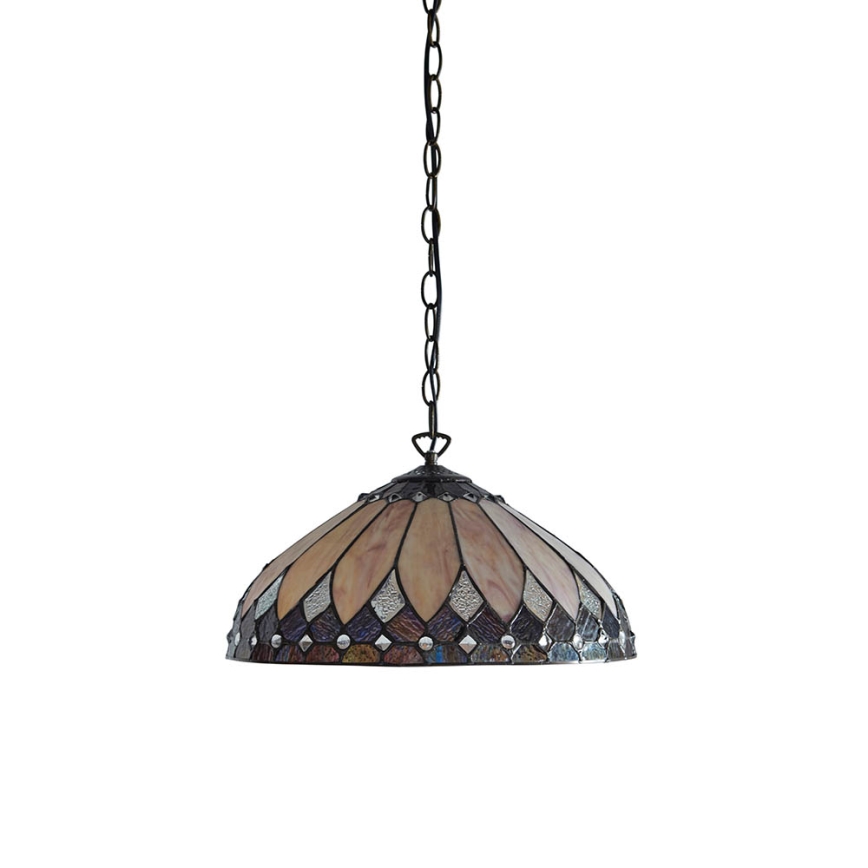 Endon 63977 - Pendel med kædeophæng BROOKLYN 1xE27/60W/230V diameter 40 cm