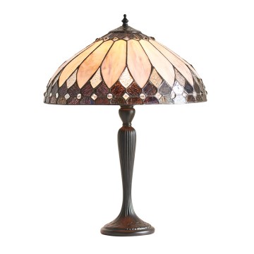 Endon 63982 - Bordlampe BROOKLYN 1xE27/60W/230V Ø 40 cm