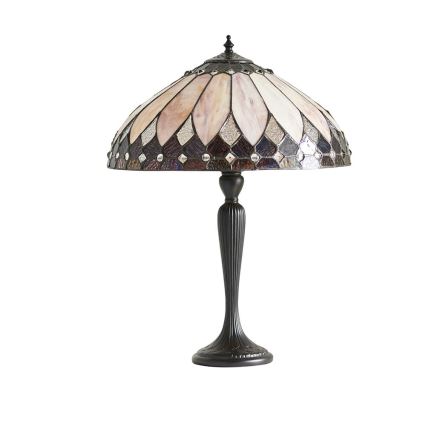 Endon 63982 - Bordlampe BROOKLYN 1xE27/60W/230V Ø 40 cm