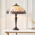 Endon 63982 - Bordlampe Tiffany BROOKLYN 1xE27/60W/230V Ø 40 cm