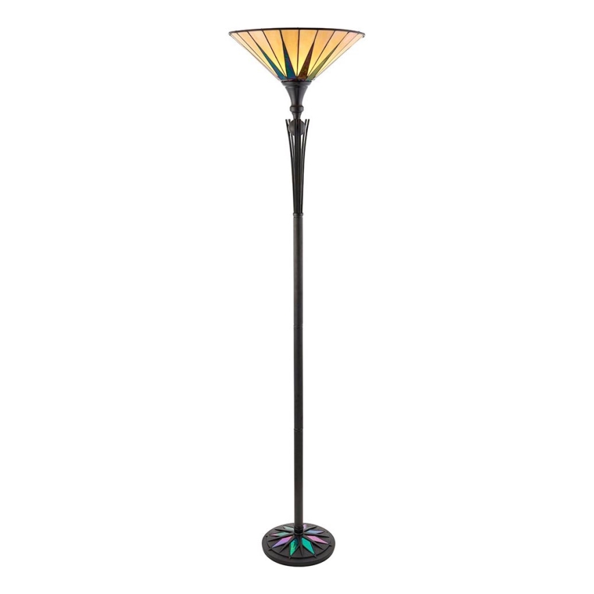 Endon 64042 - Gulvlampe DARK STAR 1xE27/60W/230V diameter 42 cm