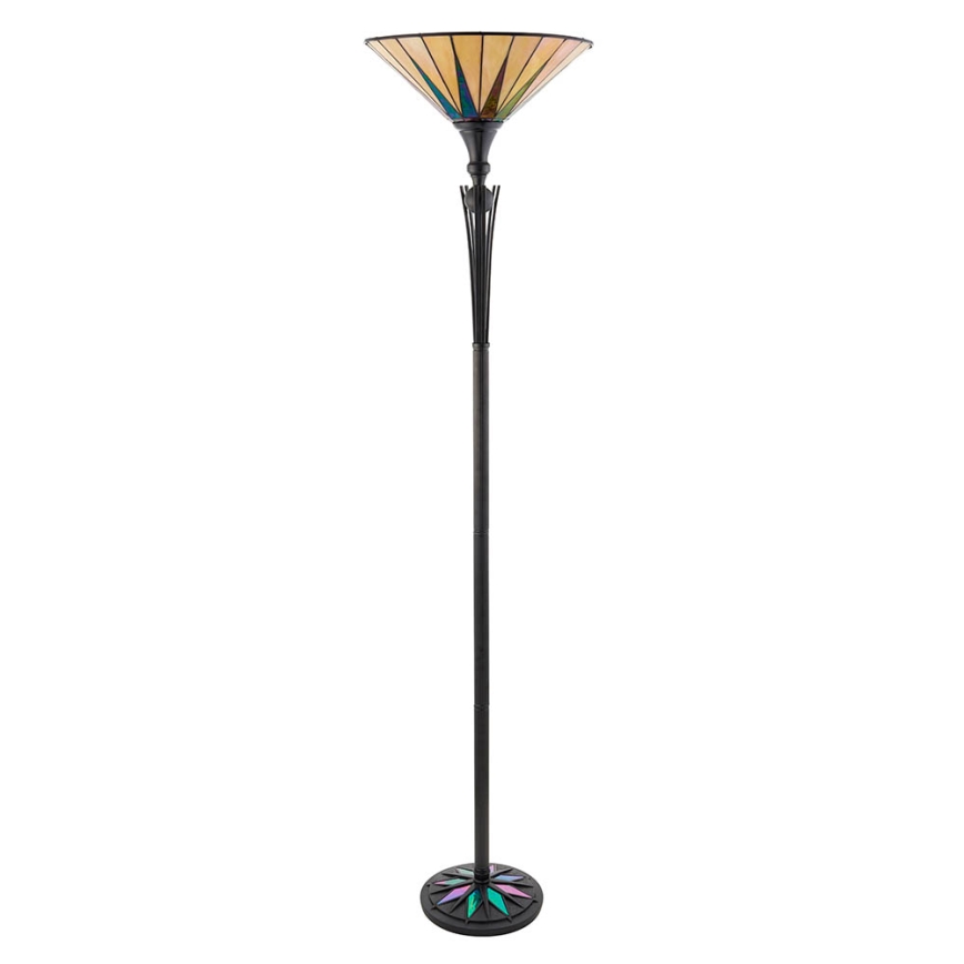 Endon 64042 - Gulvlampe DARK STAR 1xE27/60W/230V diameter 42 cm