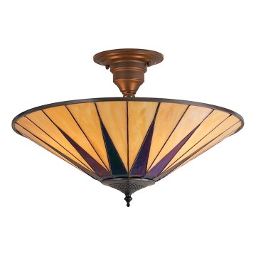 Endon 64043 - Loftlampe DARK STAR 3xE27/60W/230V diameter 49 cm