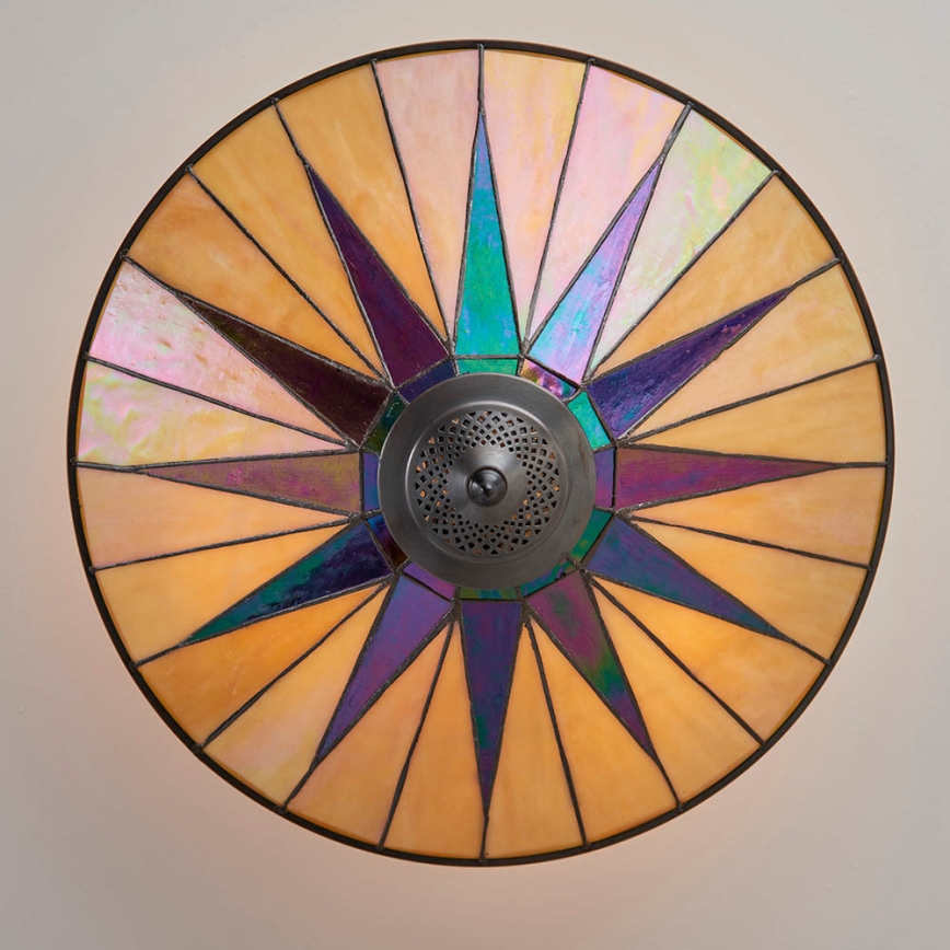 Endon 64043 - Loftlampe DARK STAR 3xE27/60W/230V diameter 49 cm