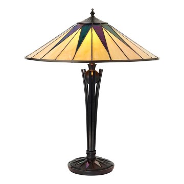 Endon 64045 - Bordlampe DARK STAR 2xE27/60W/230V diameter 49 cm