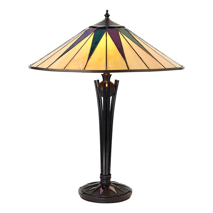 Endon 64045 - Bordlampe DARK STAR 2xE27/60W/230V diameter 49 cm