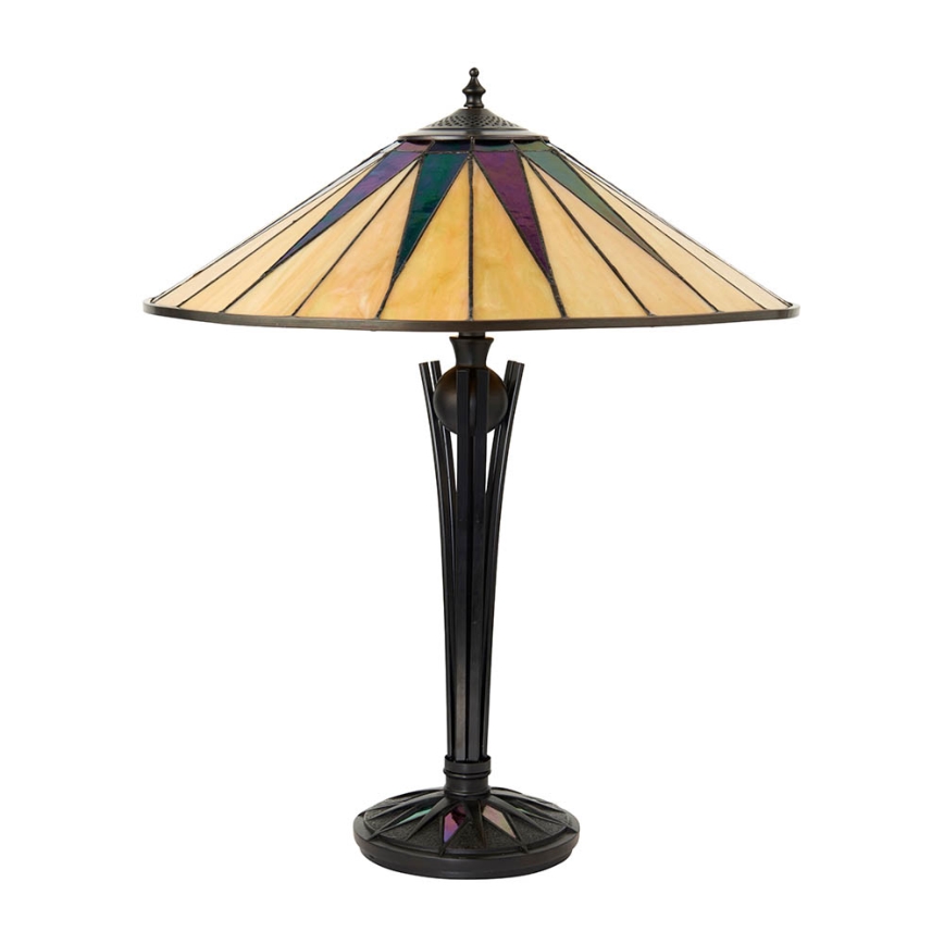 Endon 64045 - Bordlampe DARK STAR 2xE27/60W/230V diameter 49 cm