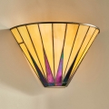 Endon 64046 - Væglampe Tiffany DARK STAR 1xE14/40W/230V