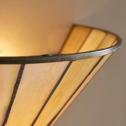 Endon 64046 - Væglampe Tiffany DARK STAR 1xE14/40W/230V