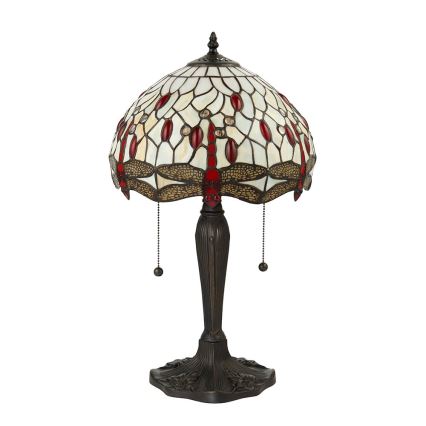 Endon 64086 - Bordlampe GULDSMED 2xE27/60W/230V diameter 30 cm