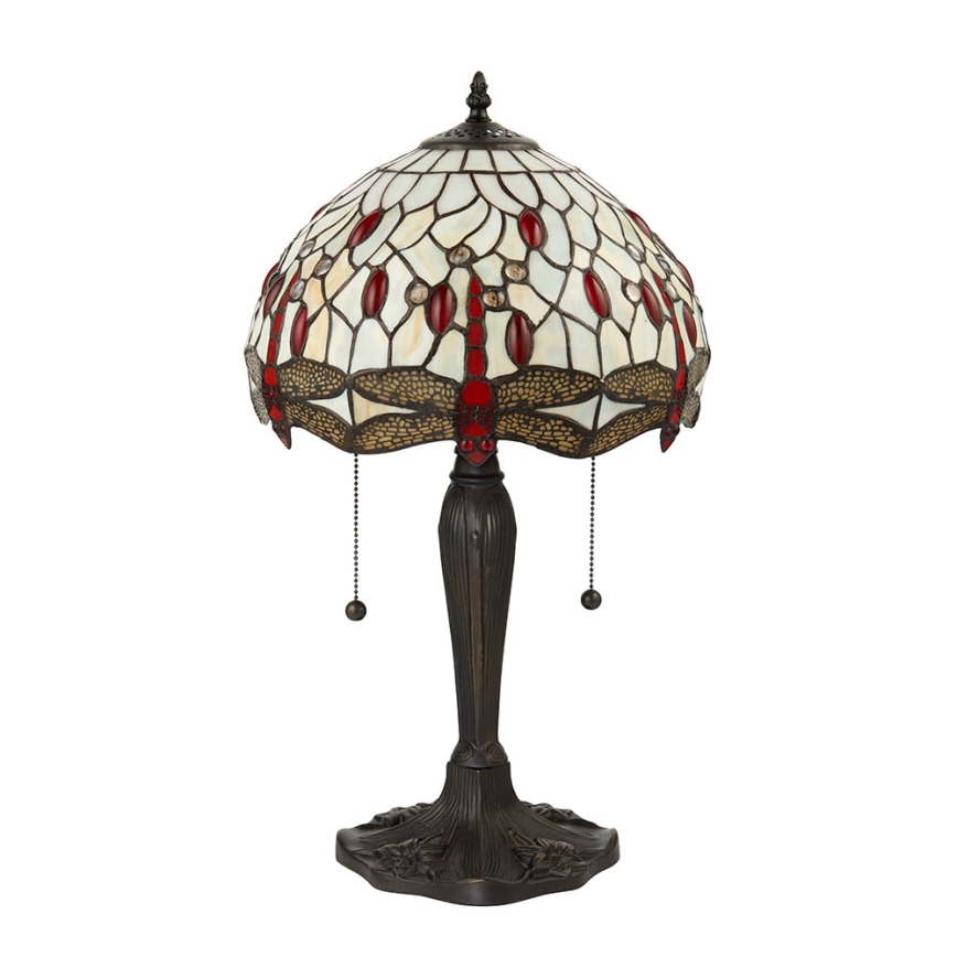 Endon 64086 - Bordlampe GULDSMED 2xE27/60W/230V diameter 30 cm