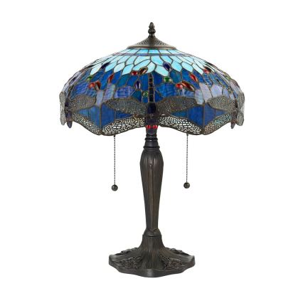 Endon 64089 - Bordlampe GULDSMED 2xE27/60W/230V diameter 41 cm
