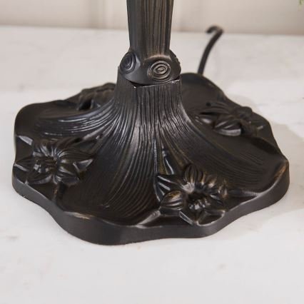 Endon 64090 - Bordlampe Tiffany DRAGONFLY 2x E27/60W/230V Ø 30 cm