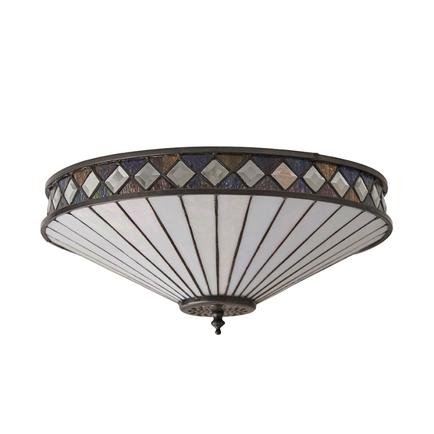 Endon 64145 - Loftlampe FARGO 2xE27/60W/230V diameter 41,5 cm