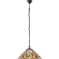 Endon 64162 - Pendel med kædeophæng HECTOR 1xE27/60W/230V diameter 40 cm