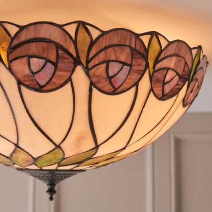 Endon 64173 - Loftlampe HUTCHINSON 2xE27/60W/230V diameter 50 cm