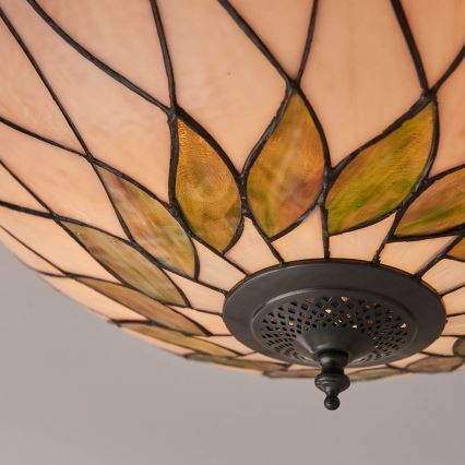 Endon 64173 - Loftlampe HUTCHINSON 2xE27/60W/230V diameter 50 cm