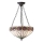 Endon 64175 - Pendel med kædeophæng HUTCHINSON 3xE27/60W/230V diameter 40 cm