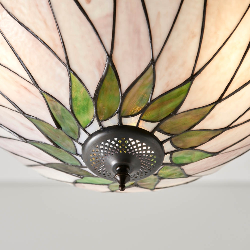 Endon 64175 - Pendel med kædeophæng HUTCHINSON 3xE27/60W/230V diameter 40 cm