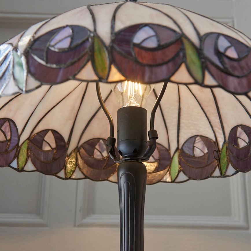 Endon 64177 - Bordlampe HUTCHINSON 1xE27/60W/230V diameter 40 cm