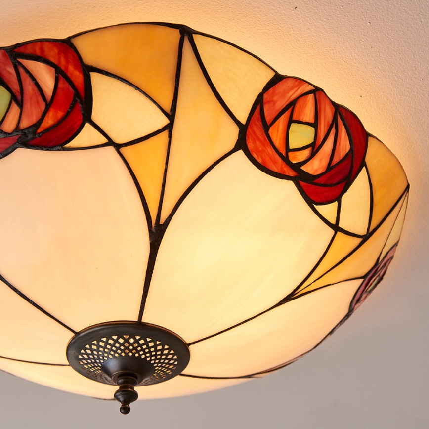 Endon 64182 - Loftlampe INGRAM 2xE27/60W/230V diameter 45 cm