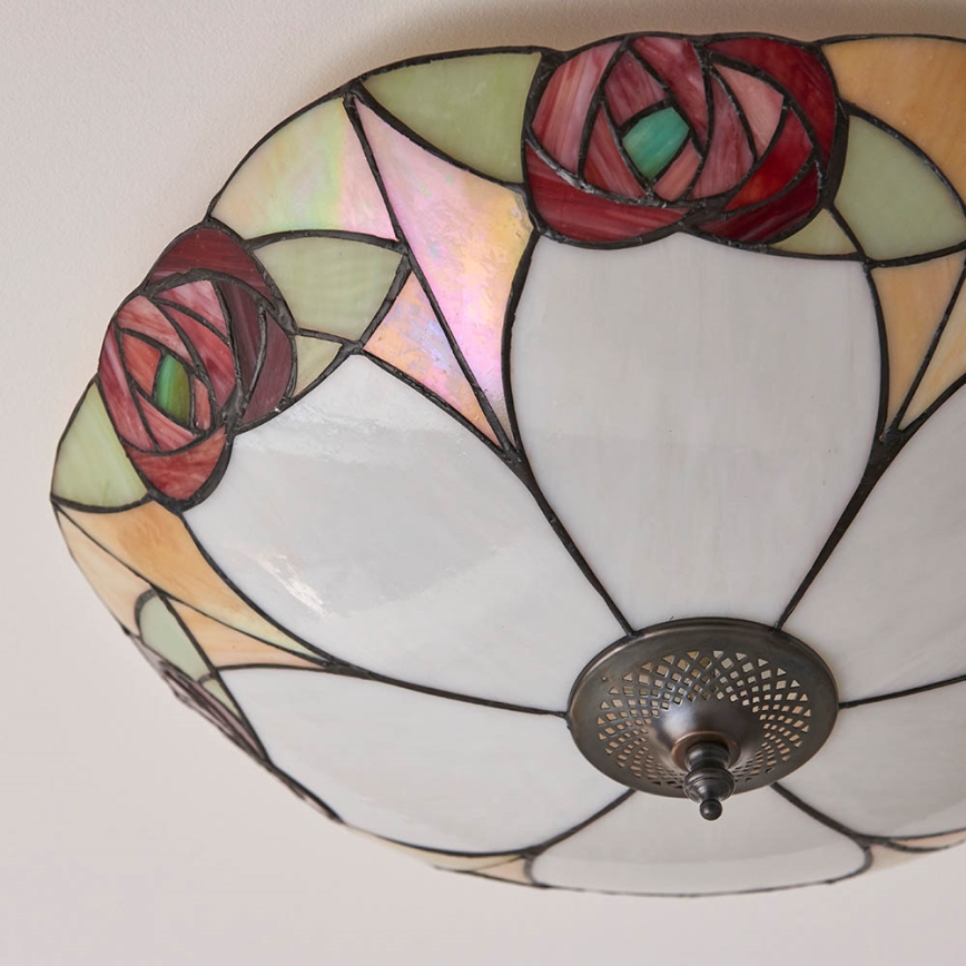 Endon 64182 - Loftlampe INGRAM 2xE27/60W/230V diameter 45 cm