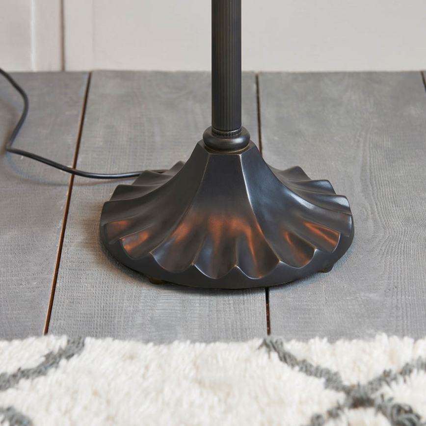 Endon 64192 - Tiffany-gulvlampe JAMELIA 2xE27/60W/230V Ø 50 cm