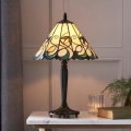 Endon 64195 - Bordlampe Tiffany JAMELIA 1xE27/60W/230V Ø 31 cm