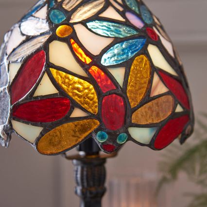Endon 64246 - Bordlampe LORETTE 1xE14/40W/230V diameter 15 cm