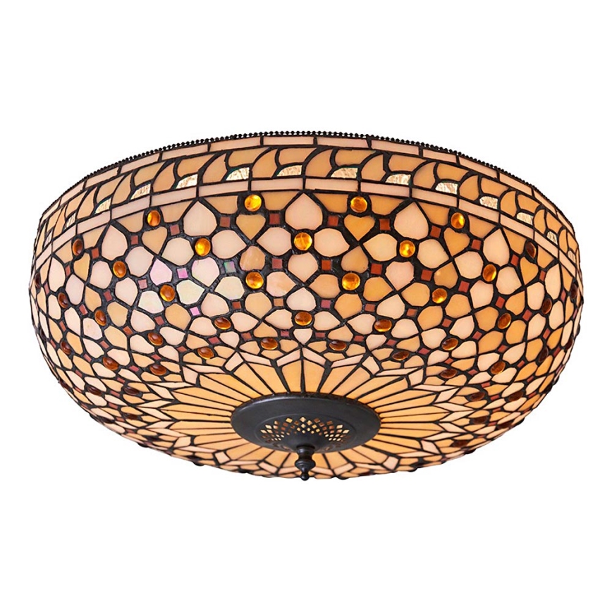 Endon 64276 - Loftlampe MILLE FEUX 2xE27/60W/230V diameter 45 cm
