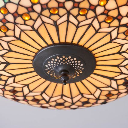 Endon 64276 - Loftlampe MILLE FEUX 2xE27/60W/230V diameter 45 cm