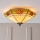 Endon 64284 - Loftlampe Tiffany NEVADA 2xE27/60W/230V Ø 40 cm