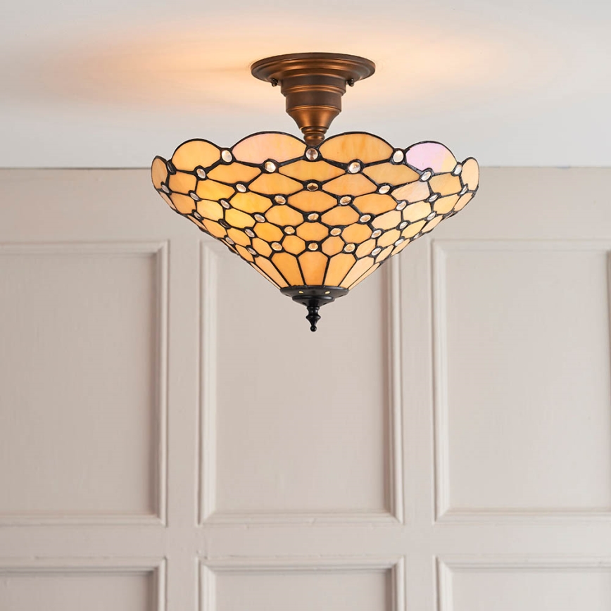 Endon 64300 - Loftlampe PEARL 3xE27/60W/230V diameter 37 cm