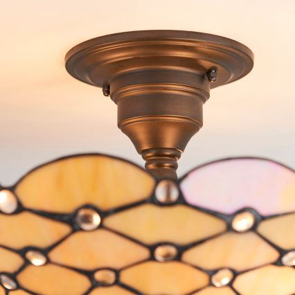 Endon 64300 - Loftlampe PEARL 3xE27/60W/230V diameter 37 cm
