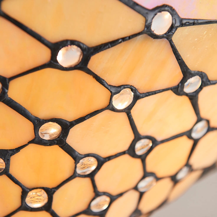 Endon 64300 - Overflademonteret Tiffany-loftlampe PEARL 3xE27/60W/230V Ø 37 cm