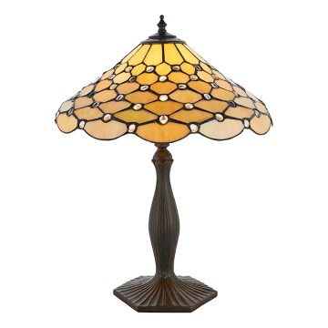 Endon 64301 - Bordlampe PEARL 1xE27/60W/230V diameter 37 cm