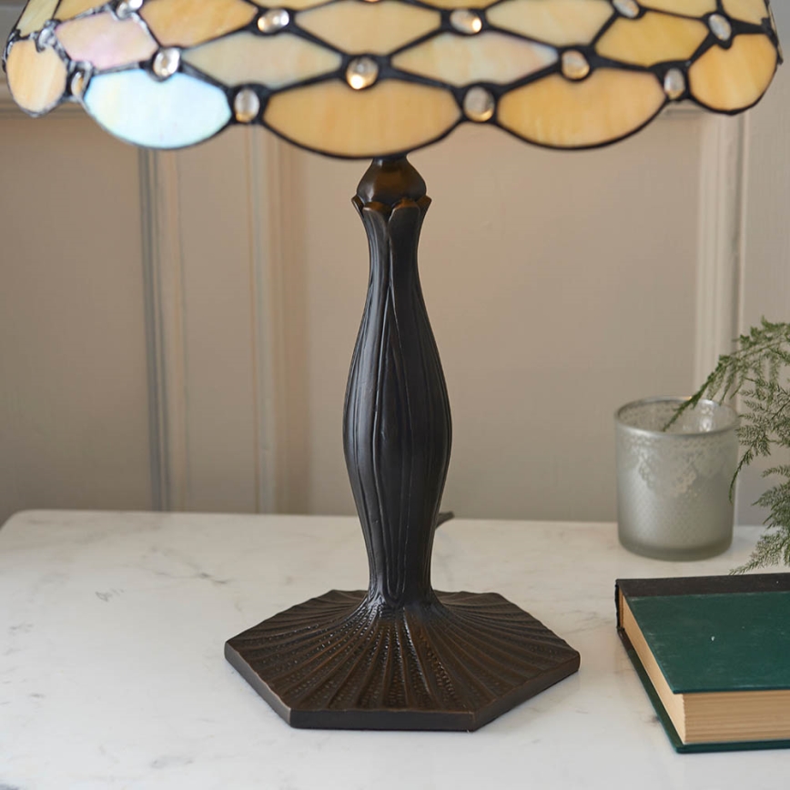 Endon 64301 - Bordlampe PEARL 1xE27/60W/230V diameter 37 cm