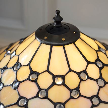 Endon 64301 - Bordlampe PEARL 1xE27/60W/230V diameter 37 cm