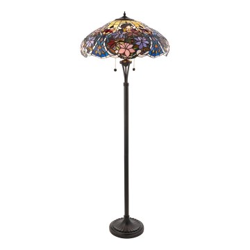 Endon 64323 - Gulvlampe SULLIVAN 2xE27/60W/230V Ø 56 cm