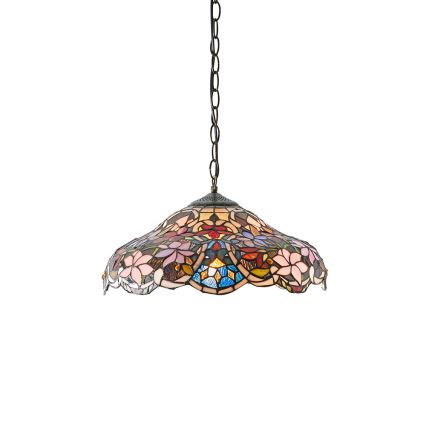 Endon 64325 - SULLIVAN kædeophængt lysekrone 1xE27/60W/230V Ø 40 cm
