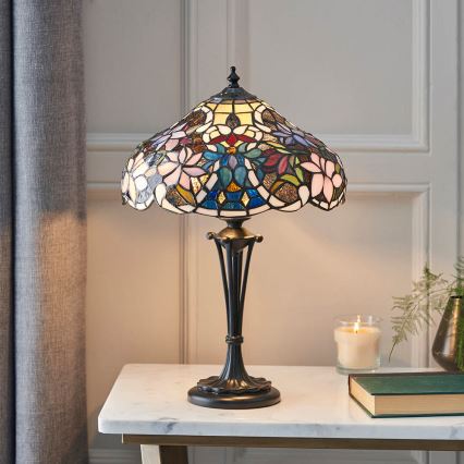 Endon 64327 - Bordlampe SULLIVAN 2xE14/40W/230V diameter 30 cm