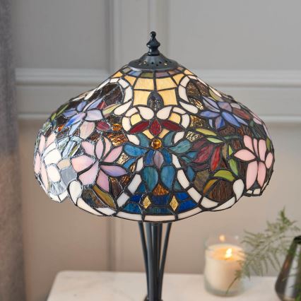 Endon 64327 - Bordlampe SULLIVAN 2xE14/40W/230V diameter 30 cm