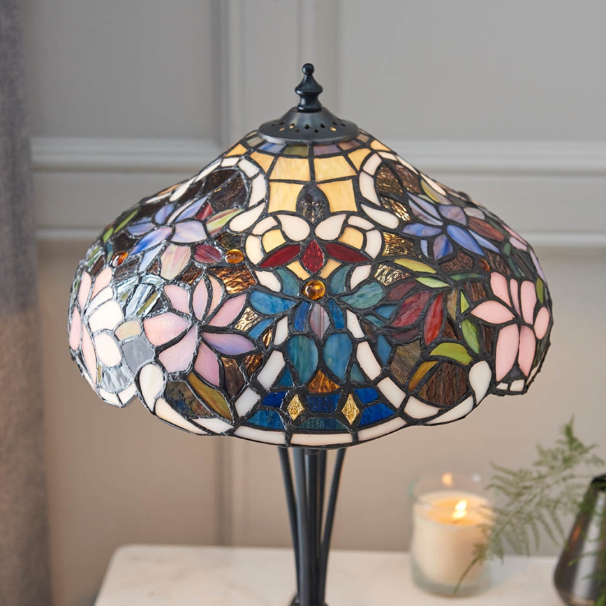 Endon 64327 - Bordlampe SULLIVAN 2xE14/40W/230V diameter 30 cm