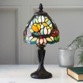 Endon 64331 - Bordlampe Tiffany SYLVETTE 1xE14/40W/230V Ø 15 cm