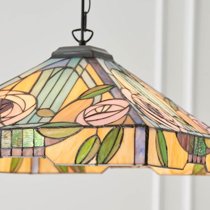 Endon 64384 - Lysekrone med kæde WILLOW 3xE27/60W/230V