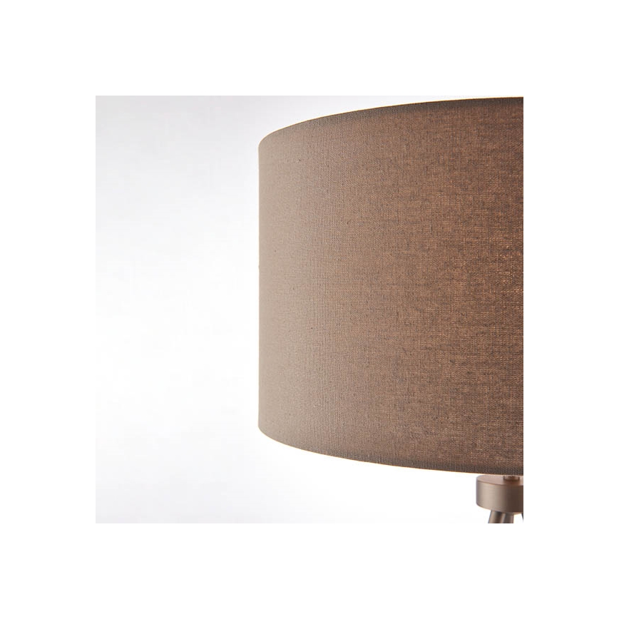 Endon 66986 - Bordlampe TRI 1xE27/40W/230V messing/beige